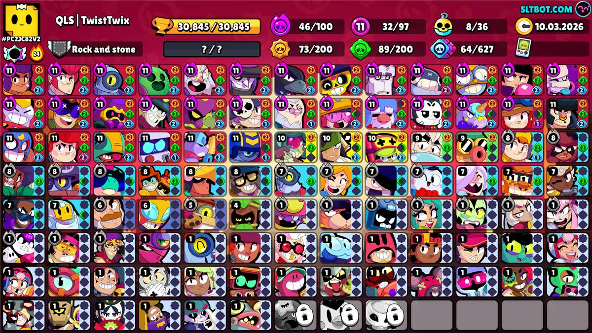 продажа аккаунта к игре Brawl Stars